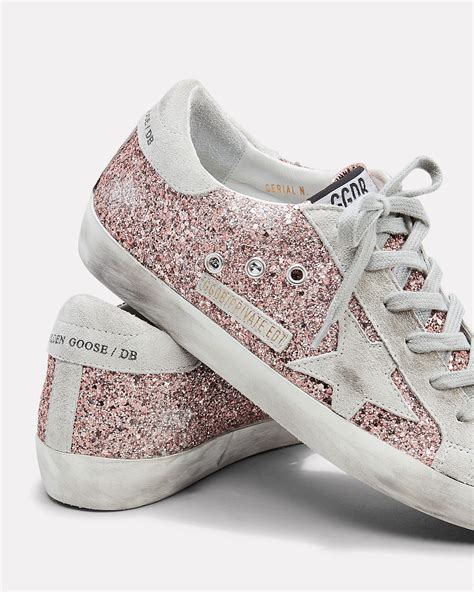 superstar glitter sneakers.